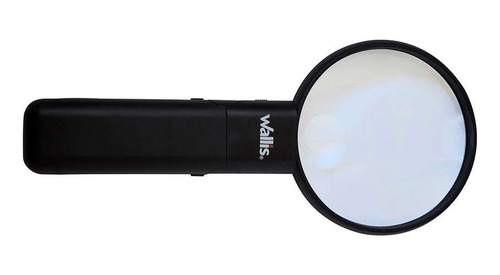 Lupa Multi-ángulo 9.9 Cm Diámetro C/luz Led, 2x Y 4x Wallis