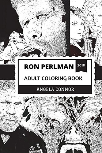 Ron Perlman Adult Coloring Book Hellboy Legend And Sons Of A