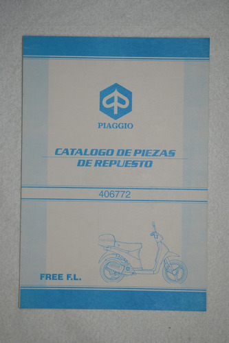 Allsales Catalogo De Partes Piaggio Free F.l. 406772