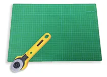 Comprar Base Plancha Tabla De Corte A3  45x30 Cm + Cutter Rotativo