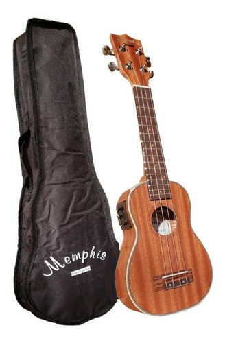 Ukelele Ukulele Electroacústico Soprano Memphis Uk21mmeq