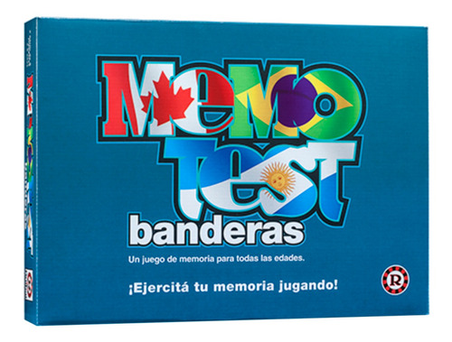 Juego De Mesa Memotest Edicion Banderas