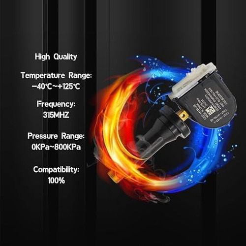 Sensor Monitoramento Pressão Tpms Pneus P/ Ecosport 16 A 19