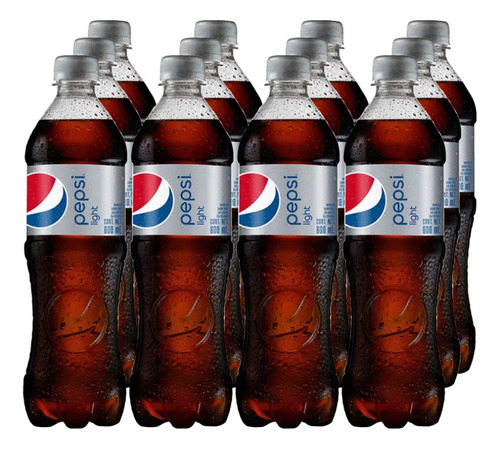 Refresco Pepsi Light Botella 600ml 12 Piezas