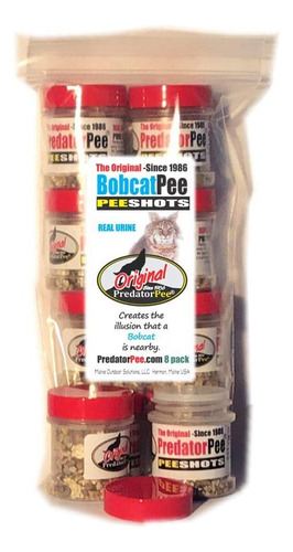 Predator Pee Bobcat Pee Shots - Aroma De Marcado Territorial