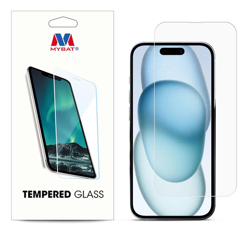 Mica Vidrio Mybat Para iPhone 15 Pro Max Protectora De 