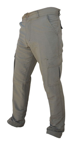 Pantalon Cargo Pesca Bolsillo Secado Rapido Trekking Hombre