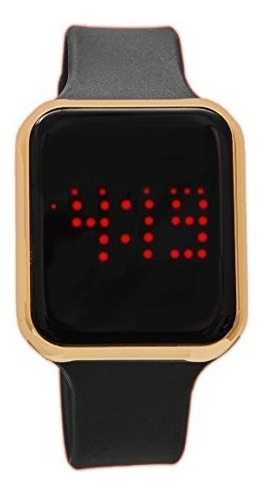 Unisex Rubber Band Smart Touch Screen Led Watch 3 Atm Resist