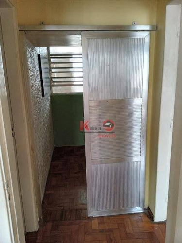 Apartamento Com 2 Dormitórios Com O 3° Opcional À Venda, 120 M² Por R$ 590.000 - Gonzaga - Santos/sp - Ap10162