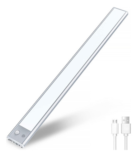 Luces Led Bajo Gabinete Cocina, Recargable Usb, Sensor Movim