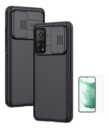 Case Nillkin Camshield Para Xiaomi Mi 10t / 10t Pro + Vidrio