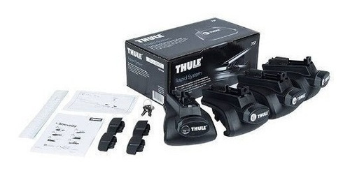 Bases Para Barra De Techo Thule Rapid Railing 757 Kit  Aumex