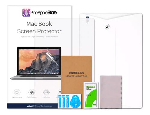 Lámina Pantalla Para Macbook Pro 15.4´ Tb (a1707/a1990) 2u