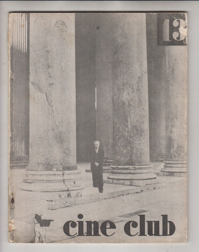 1952 Revista Cine Club  N° 13 Cine Nacional Festival Punta