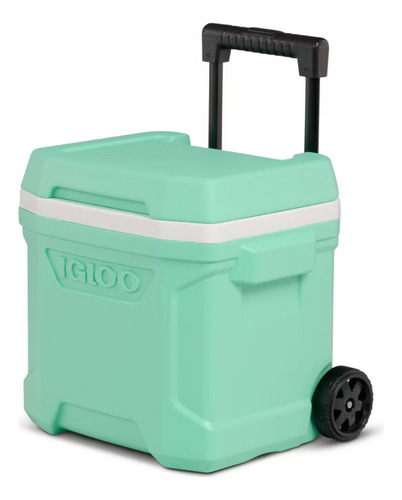 Hielera Igloo Profile Color Lila 16 Qt 24 Latas Con Ruedas Menta