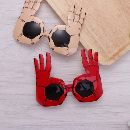 Ok Gesture Party Glasses Eyeglasses Costume Cosplay