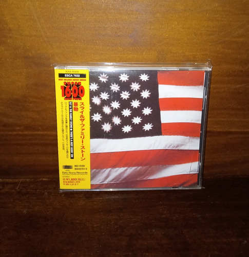 Sly The Family Stone There's A Riot Goin On Funk Cd Jap Obi