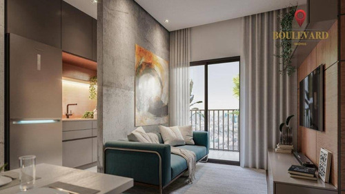 Imagem 14 de 19 de Apartamento No Take Urban Habitat, Com 1 Dormitório À Venda Por R$ 217.900 - Centro - Curitiba/pr - Ap0370