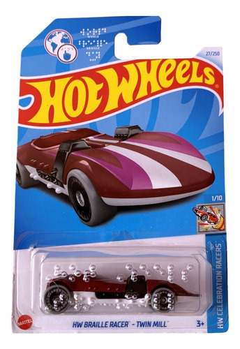 Hot Wheels Hw Braille Racer Twin Mill 2024 Mattel Nuevo