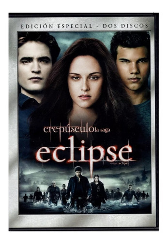 Eclipse Kristen Stewart Pelicula Dos Discos Dvd