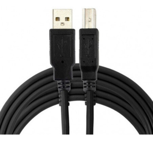 Cable Usb 2.0 Para Impresora Arduino 1.5 Metros Negro