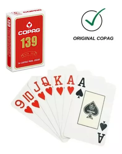 Jogo Baralho 54 Cartas 139-COPAG