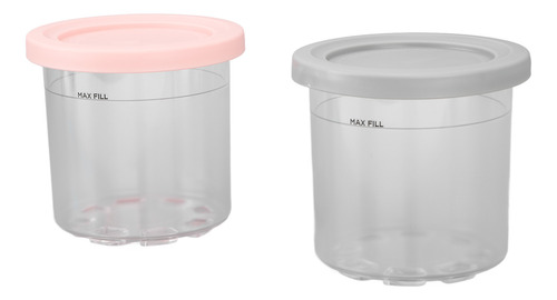 Taza De Pintas De Helado, 2 Unidades, 600 Ml, Tarro De Almac