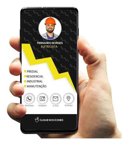 Imagem 1 de 3 de Cartão De Visita Virtual