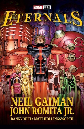 Comic Marvel Deluxe Eternals Nuevo Y Sellado Neil Gaiman