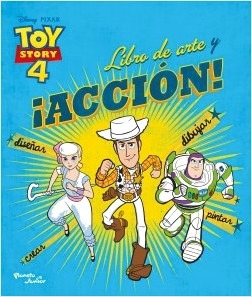 Toy Story 4 Libro De Arte Y ¡acción!