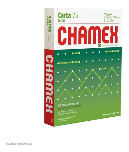 5 Resmas De Papel A4 Chamex X 500 Hojas - Kentol Sa