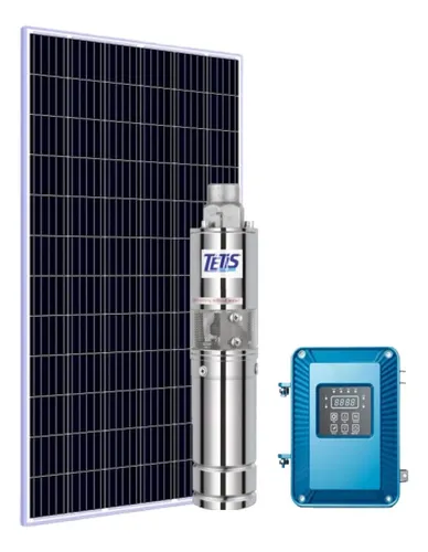 Kit Solar Bomba Palito Caneta P/ Poço Artesiano 10.160l/dia Cor P...