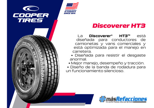 Llanta Cooper Lt235/80r17 Discoverer Ht3 120/117r
