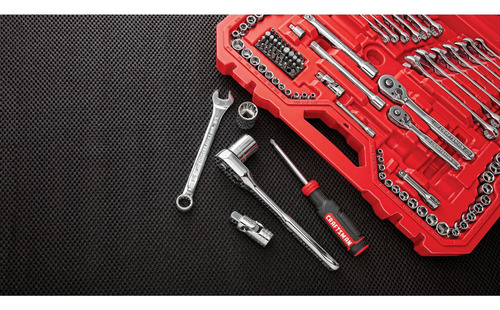 Juego Tubos 189 Piezas Craftsman 1/4 Y 3/8 Sistema Mm-sae