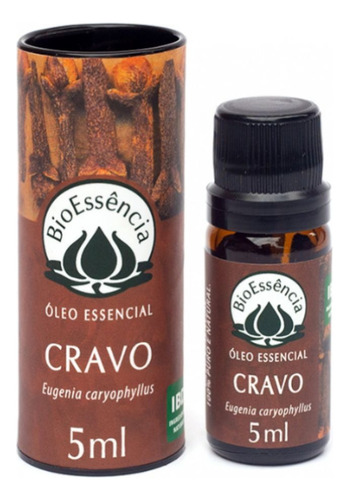 Óleo Essencial De Cravo Bioessencia 100% Puro 5ml