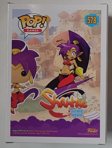 Shantae Pop! Games 578 Funko Nuevo !!!