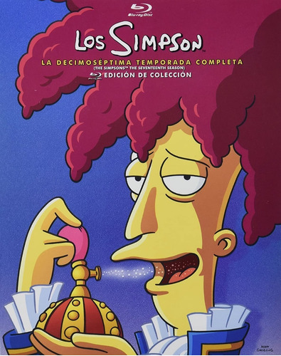 Los Simpson Temporada 17 Decimoseptima Blu Ray