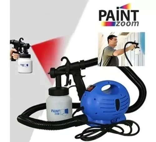 Paint Zoom, Compresor Eléctrico, Pistola para Pintura