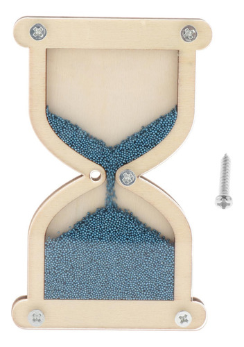 6 Wooden Hourglass Busy Board Accessory Educational Toy For