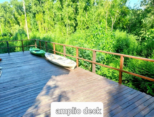 Imagen 9 de 22 de Alquiler Temporada Cabaña En La Isla Del Delta Río Espera