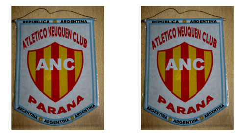 Banderin Mediano 27cm Atlético Neuquén Club Paraná