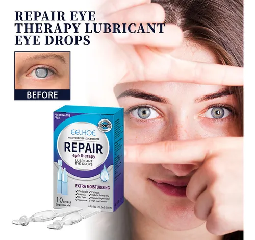 3×gotas Para Ojos Con Visión Borrosa, 18 Ml, Deep Repair