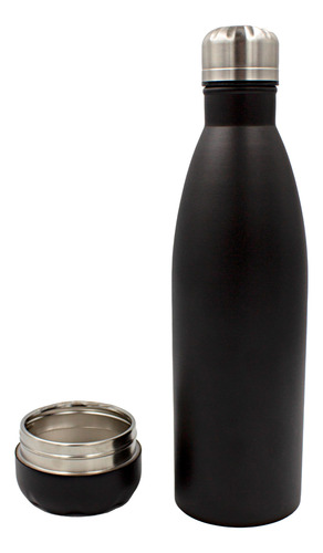Botella Térmica Doble Pared Termo De Acero Inoxidable 500ml