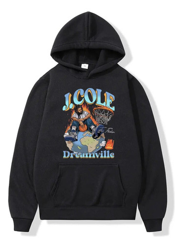 Sudaderas Con Capucha Con Estampado De Rapero J. Cole Para O