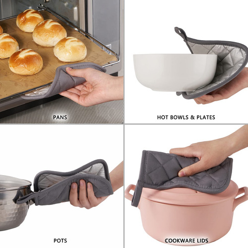 Juego De Soportes Resistentes Para Ollas De Cocina Algodón