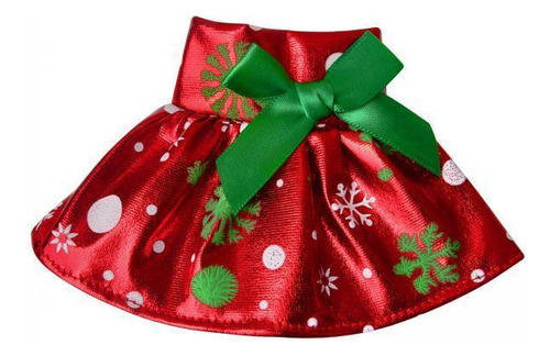 Nuevo 4 Hermosas Faldas For Muñecas Navideñas A Escala