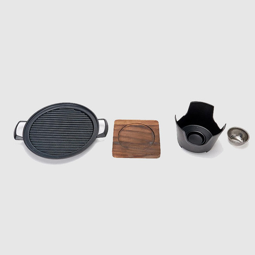 Korean Style Yakiniku Mini Bbq Grill Tabletop 26.5cm 26.5cm