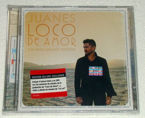 Juanes Loco De Amor Cd + Dvd Argentino Sellado / Kktus