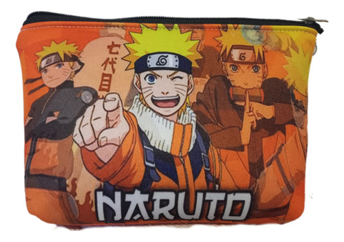 Cartuchera De Naruto Súper Amplia ,para Muchos Útiles!!