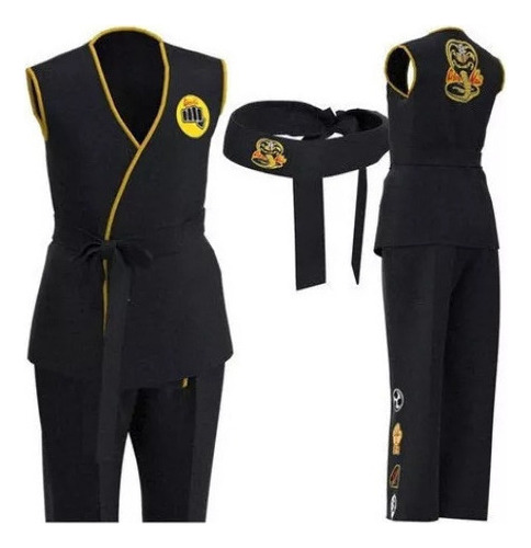 Kai Cobra Kai Carl Kickboxing Karate Cosplay Set